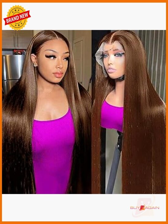 Accessories - 250% Density 28inch Human Hair Lace Front Wig